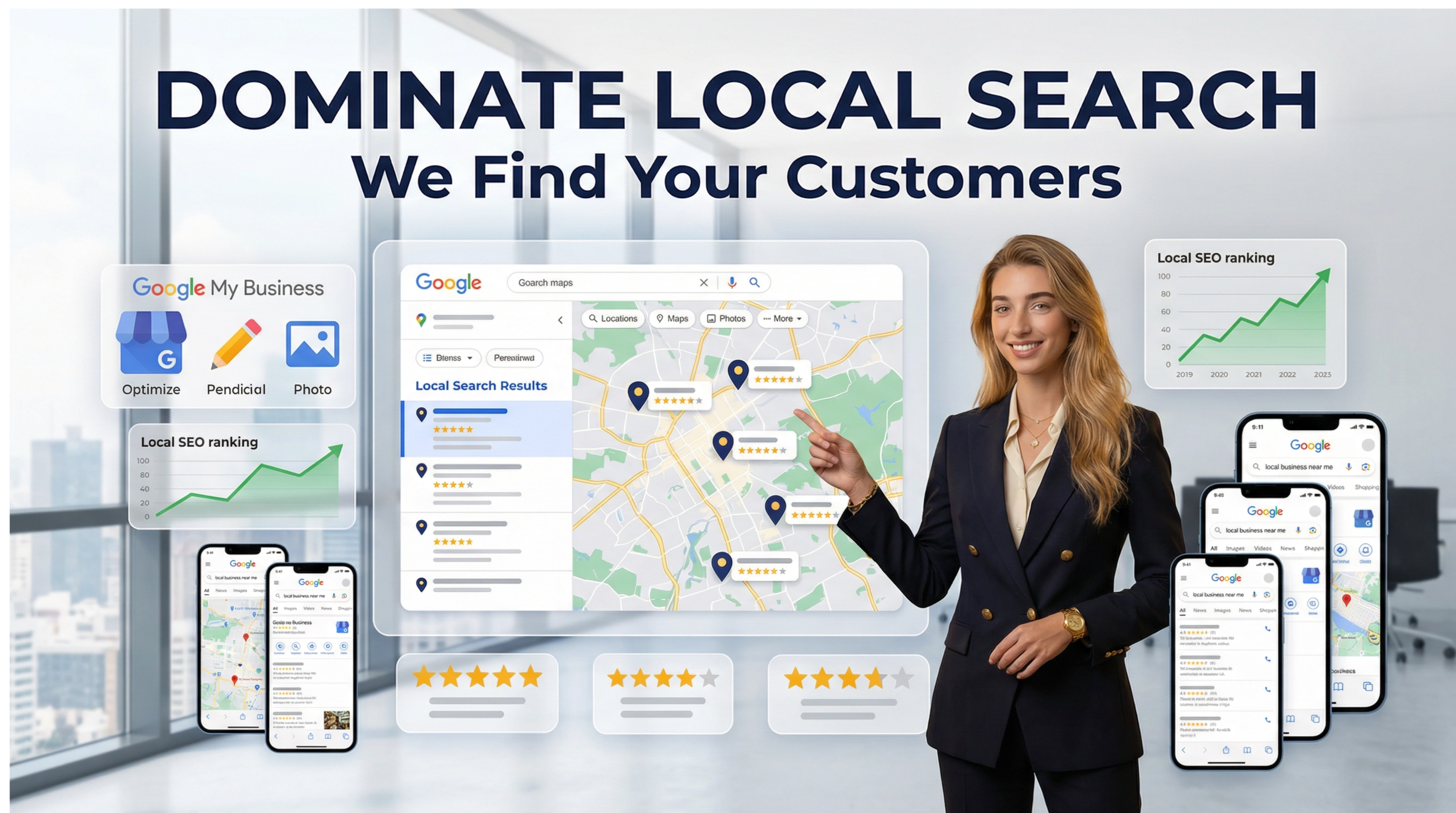 Google Local Search optimization and ranking success